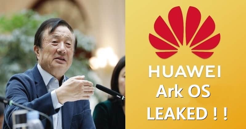 Screenshots of Huawei's Ark OS Leaked, Ready for Android Replacement