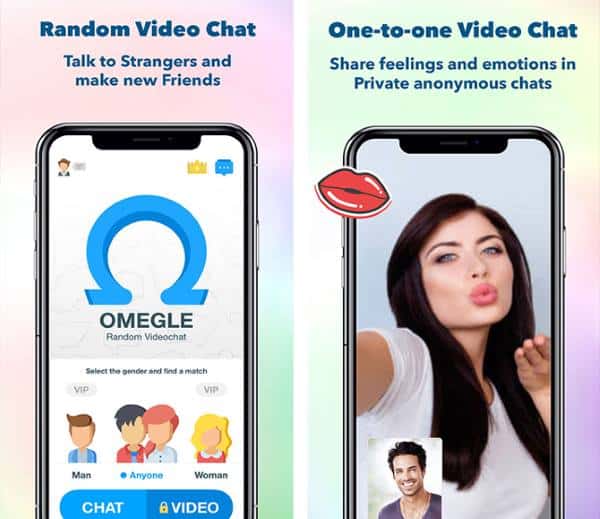 Gender chat filter random text with Emerald Chat