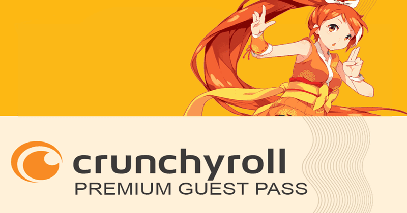 Get a Crunchyroll Guest Pass