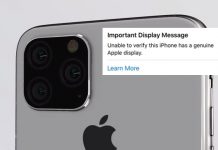 Apple Will Tell You if Your Repaired Display is Genuine or Not!
