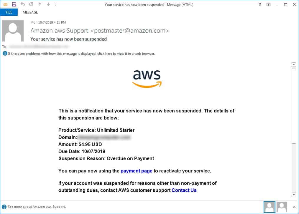 New Phishing Attack Campaign using Amazon Web Service   TechDator - 36