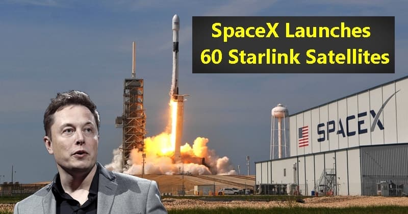 SpaceX launches 60 Starlink Satellites in a Single Falcon Rocket   TechDator - 76