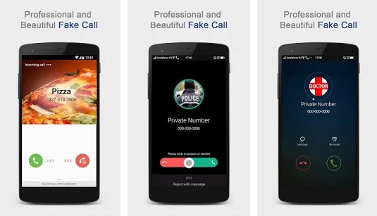 another app similar to fake call app