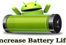 Increase Your Android Battery Life