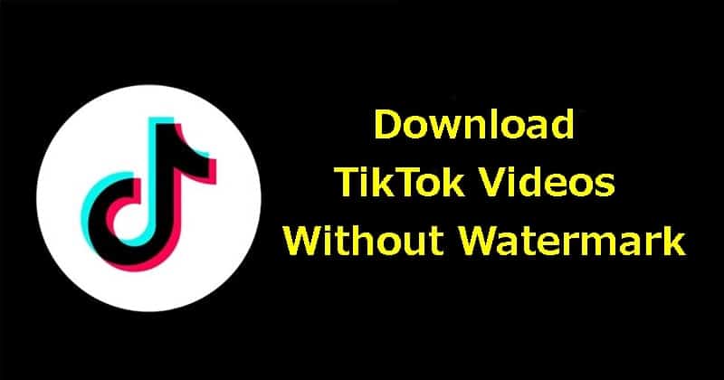 Watermark download tiktok video without TikTok Downloader