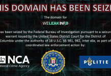 FBI Seized WeLeakInfo.com Domain For Illegally Selling Breached Data