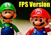 A Man Transformed Super Mario Bros into FPS Version Game for a Challenge