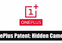 OnePlus New Patent Shows Future Phones with Disappearing Rear Cameras