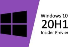 Windows 10 20H1 build 19041