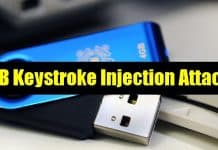 Prevent From USB Keystroke Injection Attacks