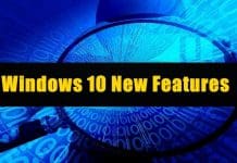 Windows 10 new updates.