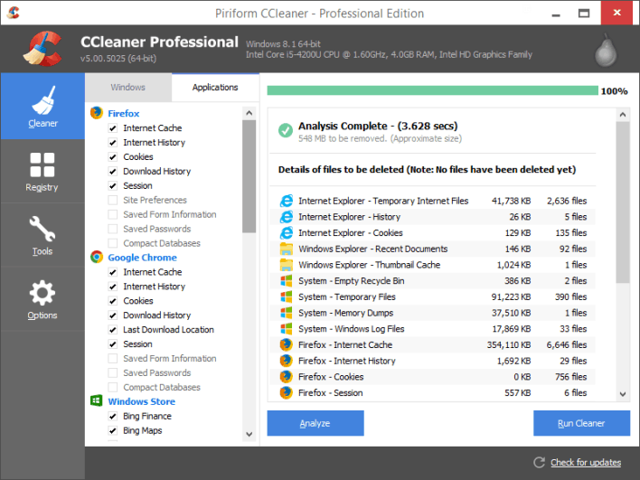 cleaner software for pc