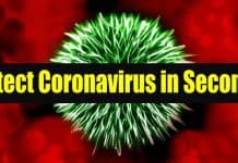 detect coronavirus in seconds