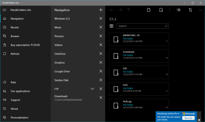 Files & Folder Lite