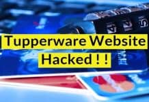 Tupperware website hacked