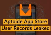 Aptoide App Store User Records Leaked
