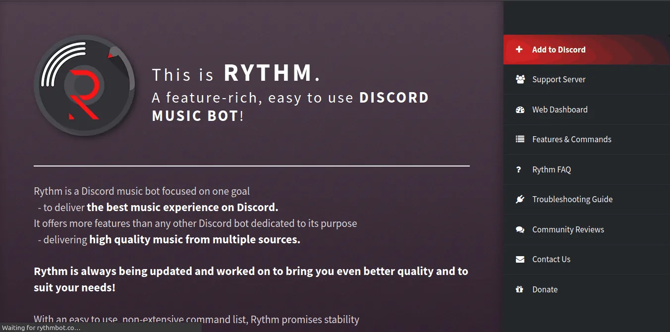 Rhythm Bot