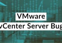 VMware vCenter Server Bug