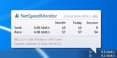 NetSpeed Monitor