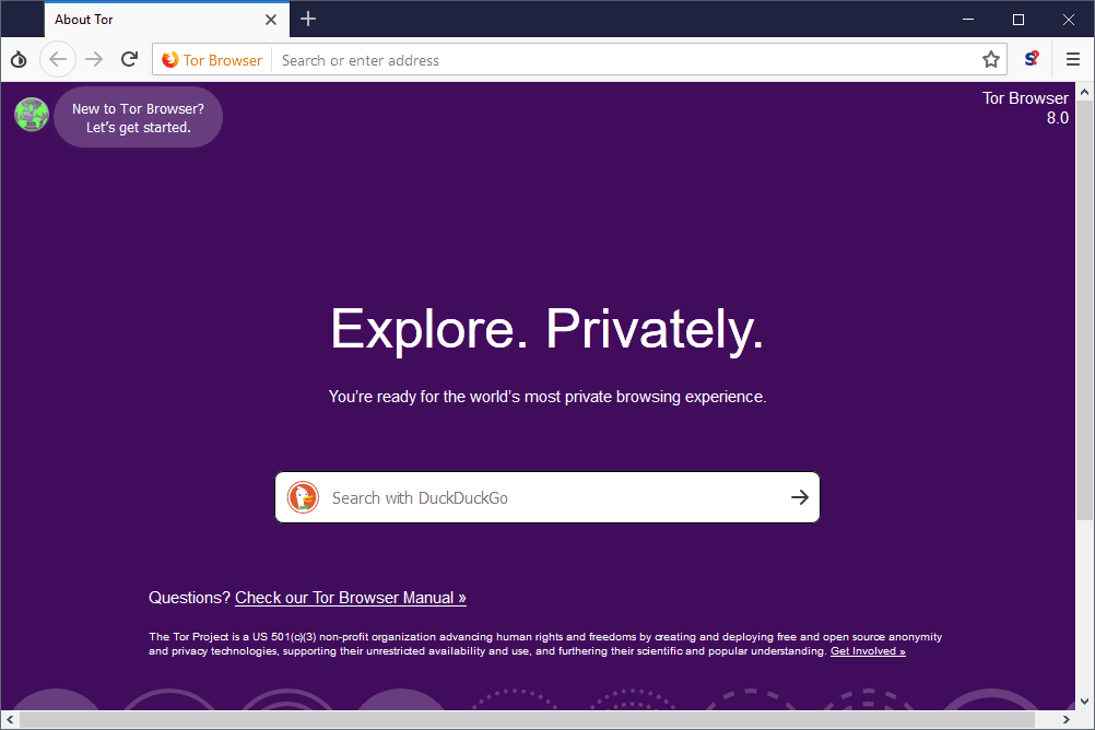 tor enabled browser даркнет