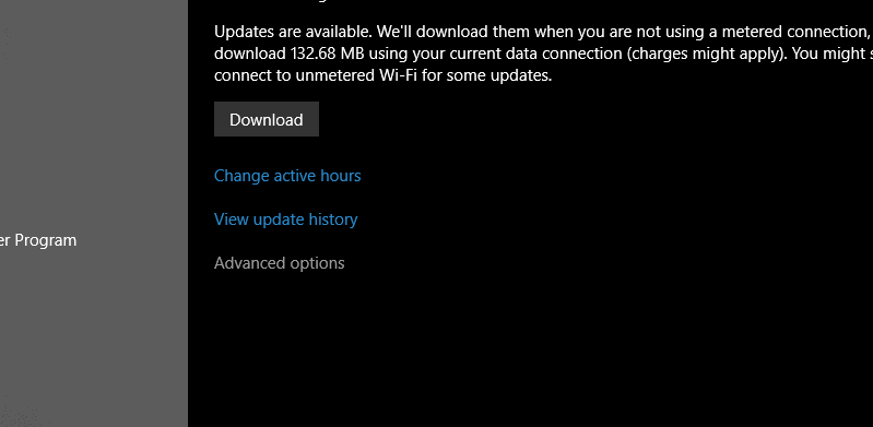 Change Windows Update Settings