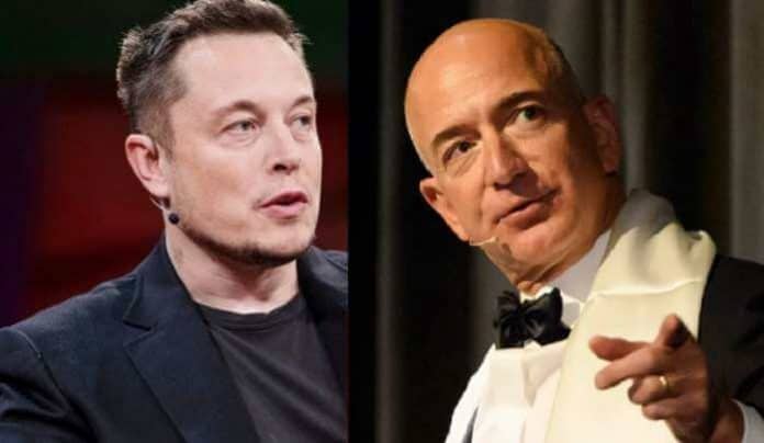 Tesla CEO Elon Musk calls Jeff Bezos a copycat