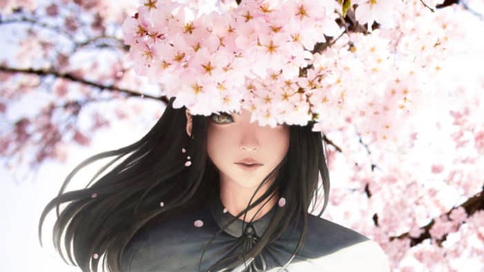 Blossom and Anime Girl