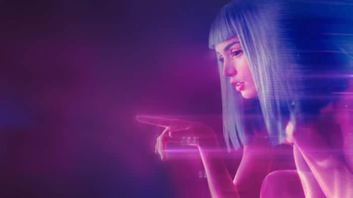 Chica holograma de Blade Runner 2049