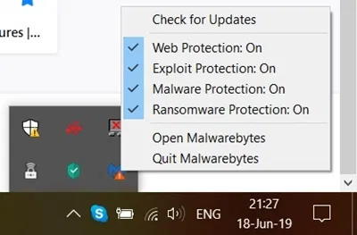 Disable Antivirus and Controlled folder access
