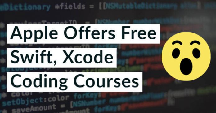 Apple offers free Swift, Xcode coding courses