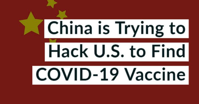US National Security Advisor Claims China is Hacking US Firms for COVID-19 Vaccine