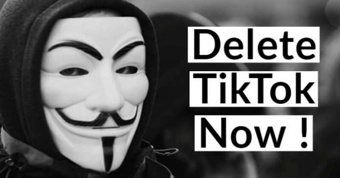 Anonymous Hackers Target TikTok