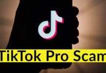 TikTok Pro Scam