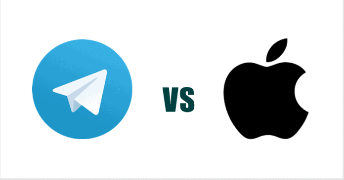 Telegram vs Apple