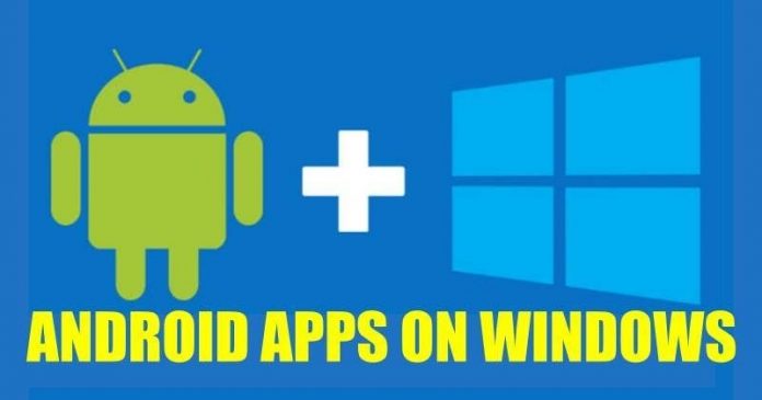 Microsoft allows Windows users to run Android apps