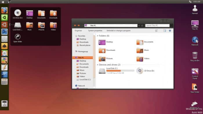 Ubuntu Theme For Windows 10