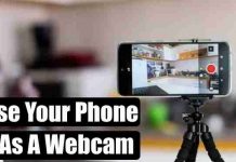 Use your phone as a webcam