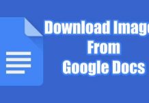 Download Images from google docs