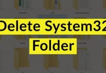 How to Delete System32