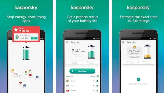Kaspersky Battery Life: Saver & Booster
