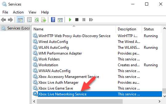 Disable Xbox Live Networking Service
