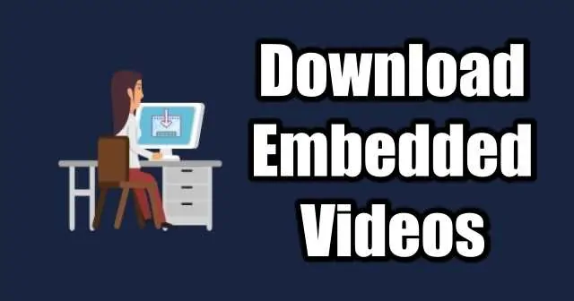 Download embedded videos
