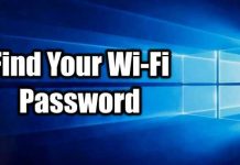Find Wifi password