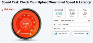 bandwidth place speed test