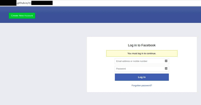 Facebook Ads and GitHub Abused For Stealing Account Credentials 