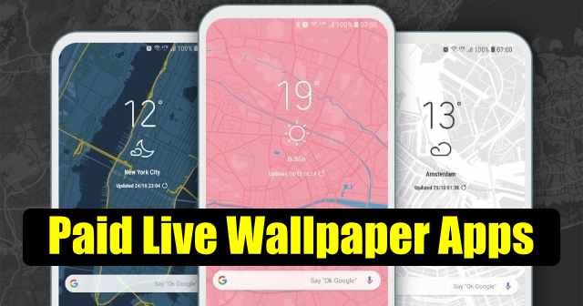 Paid Live Wallpaper apps