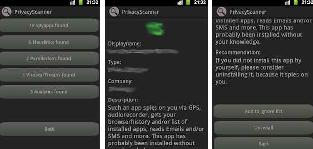 Privacy Scanner (Antispy) Free