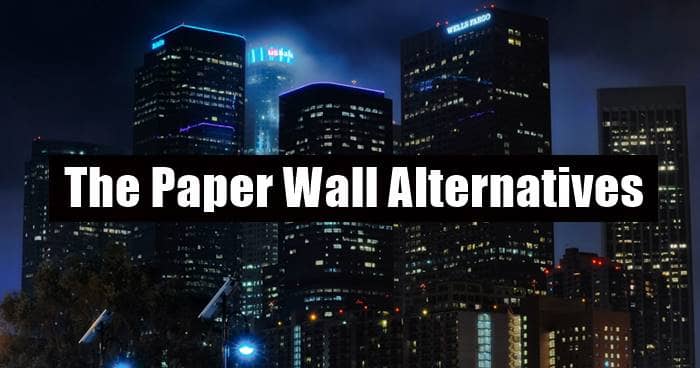 The Paper Wall Alternatives