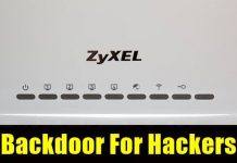 Zyxel Networking Devices Have Backdoors