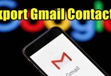 Export All Contacts From Gmail Account into Computer